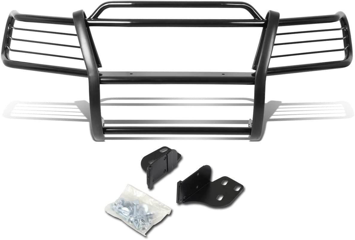 DNA MOTORING GRILL-G-044-BK Front Bumper Brush Grille Guard,Black (Black)