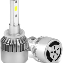DNA Motoring HID-LED-LB-FAN-880 Pair of LED Light Bulbs with Cooling Fan