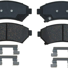 ACDelco 17D699CH Professional Ceramic Front Disc Brake Pad Set