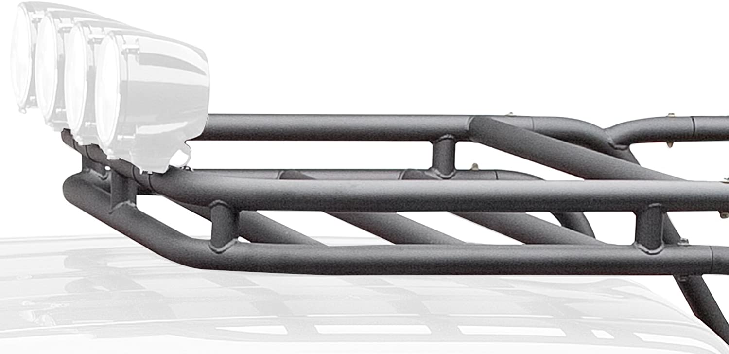 Body Armor 4x4 5129 - Black - Large Sport Rack Cargo Basket for Mid Sized Truck