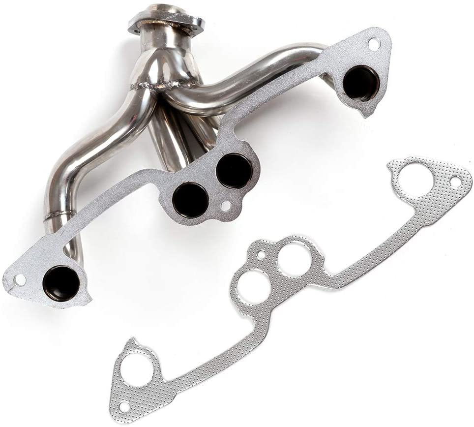 Manifold Exhaust Header w/Gasket Fits for J-eep Wrangler 2.5L L4 1991-2002 Stainless EM29253