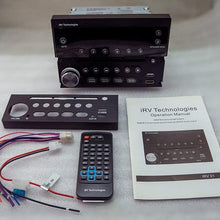 iRV Technology IRV31 Am/FM/CD/DVD Rv Radio Stereo 2 Zones Wallmount Receiver 2.1 Channels Surround, 5"