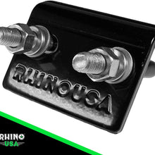 Rhino USA Hitch Tightener Anti-Rattle Clamp - Heavy Duty Steel Stabilizer for 1.25 and 2 inch Hitches - Protective Anti-Rust Coating Included on All Rhino Products.