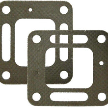 Xinghai Gasket 27-860233 27-863724 Compatible with Mercruiser Quicksilver Exhaust Manifold Elbow Gasket 18-0897(2 Pack)