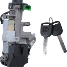 06350-SAA-G30 Ignition Switch Lock Cylinder Assembly for Honda Accord Civic CRV Odyssey with 2 Chip Keys, Replace : 35100-SDA-A71