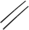 LONGKEES Black Aluminum Roof Rack Cross Bars Side Rail Package for 2009-2017 Traverse (Side Rails) 19244264