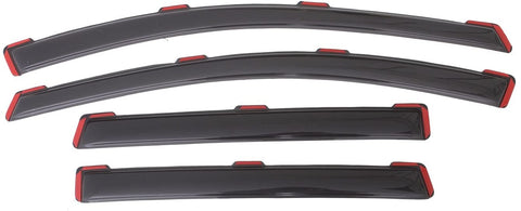 Auto Ventshade 194383 In-Channel Ventvisor Side Window Deflector, 4-Piece Set for 2013-2019 Ford Escape