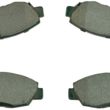 Premium Posi Ceramic Disc Brake Pad Front Set for Honda Civic EX LX DX