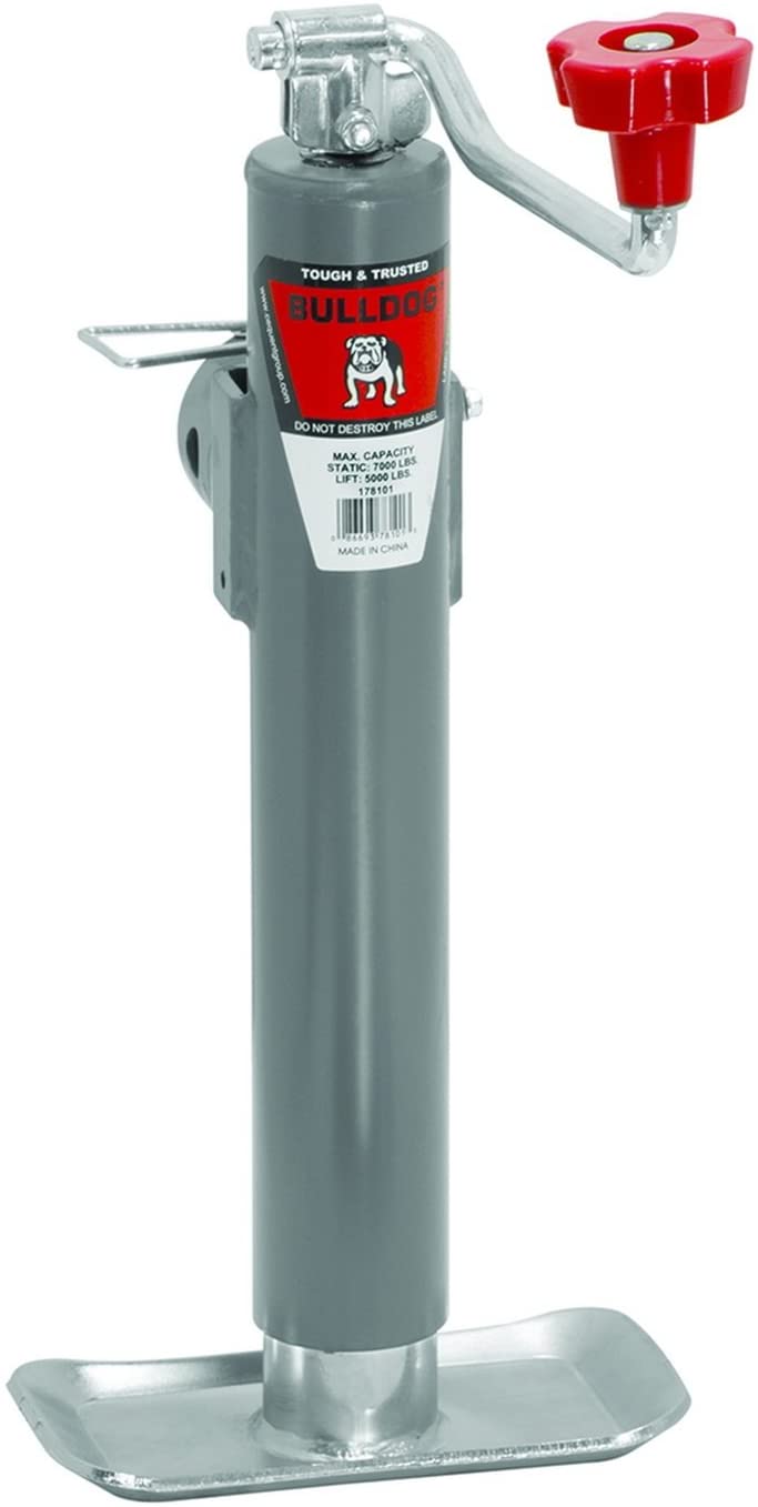 Fulton Cequent Trailer Bulldog Topwind Jack-Tubular Mount