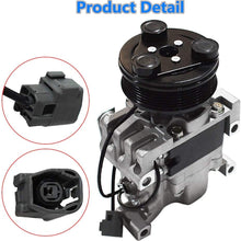labwork AC Compressor & A/C Clutch CO24005C Replacement for 2007 2008 Mazda CX-7 2.3L EG2161K00 EGY16145Z