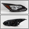 ( xTune ) Compatible with Ford Focus 2012-2014 Halogen Only ( Don't Fit HID models ) OEM Style Headlights - Black