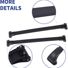 Ai CAR FUN Aluminum Roof Rack Cross Bar Top Luggage Cargo Carrier Lockable Compatible with Toyota Highlander XLE &Lid Model 2014-2019