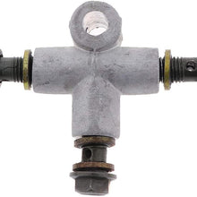MSJFUBANGBM MagiDeal New Hot Front Double Brake Tee Fitting Connector for Motorcycle