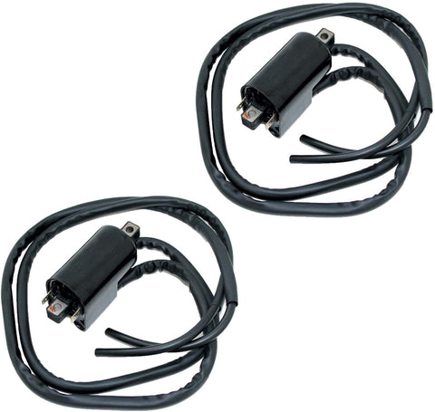 Caltric 2 Ignition Coil Compatible With Suzuki Gs1100 Gs1100Gk Gs1100Gl Gs1100E Gs1100Es 1982 1983 1984