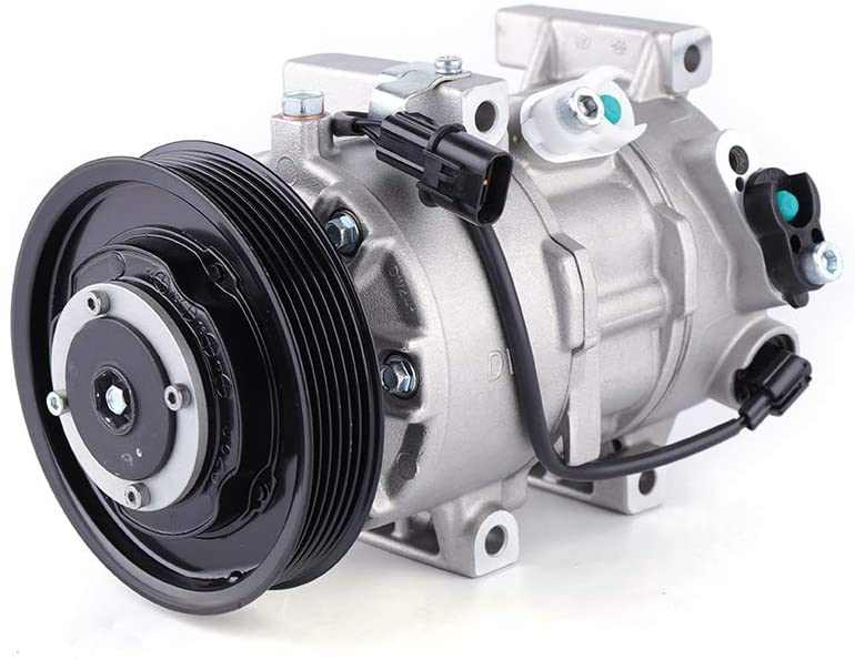 LFJD A/C Air Conditioner Compressor Kit,A/C Compressor & Clutch Fits 12-16 H-yun-dai Ac-cent 1.6L 12-15 KI-A Rio 1.6L