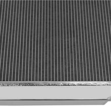Primecooling 3 Row Aluminum Radiator for Jeep CJ Series CJ 5 6 7 w/Chevy GM Conversion V8 SWAP