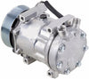 AC Compressor & 119mm 8 Groove A/C Clutch Replaces Sanden SD7H15 4822 w/ 12v Clutch Switch - BuyAutoParts 60-02313NA New