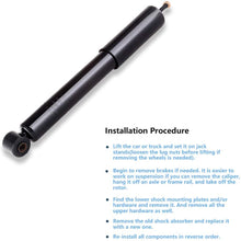 Shocks and Struts,ECCPP Rear Pair Shock Absorbers Strut Kits Compatible with 1998 1999 2000 2001 2002 2003 2004 Volvo C70,1998 1999 Volvo S70,1998 1999 2000 Volvo V70 KG5747 5975