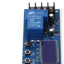 ZEFS--ESD Electronic Module 6-60V Charging Control Module 30A LCD Display Storage Lithium Battery Charger Control Switch Protection Board