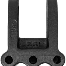 BulletProof Hitches 2-Tang Clevis with 1" Pin for Towing with Drawbar Systems, Pintle Systems, Farm Equipment (Rated 20,000 lbs)