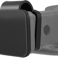 BougeRV 2 Inch Trailer Hitch Cover Tube Cover Plug Cap Rubber Fits 2 Inch Receivers Class 3 4 5 for Toyota Ford Jeep Chevrolet Nissan Dodge Ram Porsche Mercedes Benz Polaris Ranger ATV UTV Polaris