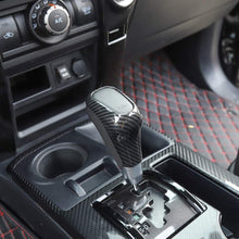 RT-TCZ Interior Trim Cover Gear Shift Knob Cover Trim Bezel Trim Cover ABS for Toyota 4Runner TRD Pro Off-Road 2010-2020 Inner Accessories Carbon Fiber