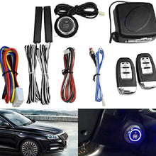 G·PEH 1-Way PKE Car Alarm System Proximity Lock Unlock Push Button Start Remote Engine Start Keyless Go System DC12V
