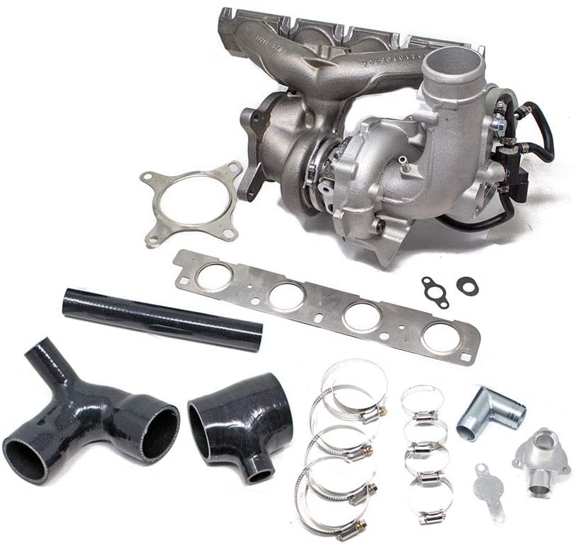 Rev9 TC-084_4 K04 Turbocharger Kit Upgrade, 46/57mm Compressor Wheel, compatible with Volkswagen CC(B6) 2.0L Turbocharged 2009-17