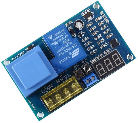 ZEFS--ESD Electronic Module Battery Protecter Over-Discharge Protection Dispaly Module 30A Low Voltage Protection Board 3.7V 4.2V 12V 24V 48V 120V Battery