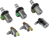 NAVARME Transmission Solenoid Set 4F27E for Ford Fiesta Focus Mazda 2 3 5 6 CX-7 Shift A&B Solenoid Set Pwm Epc Solenoids (6Pcs Set)