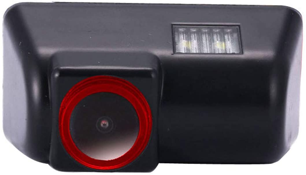 Super HD 1280x720 Pixels 1000 TV Lines car Back up Camera Reverse Parking Rear View License Plate Light Vehicle Camera for Ford Transit MK6(2000-2006) Ford MK7(2007-2013) Tourneo Connect 2012