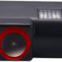 Super HD 1280x720 Pixels 1000 TV Lines car Back up Camera Reverse Parking Rear View License Plate Light Vehicle Camera for Ford Transit MK6(2000-2006) Ford MK7(2007-2013) Tourneo Connect 2012