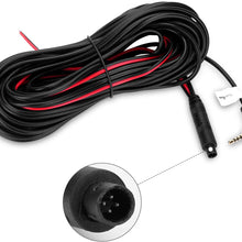 SoeKoa Backup Camera Cable, 4Pin to 2.5mm Jack Cable Connector Video Extension Cable, DVR Video Cable for Backup Camera Mirror (10M/32.8FT)