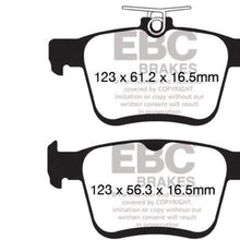 EBC BRAKES Yellow stuff Performance Brake Pad