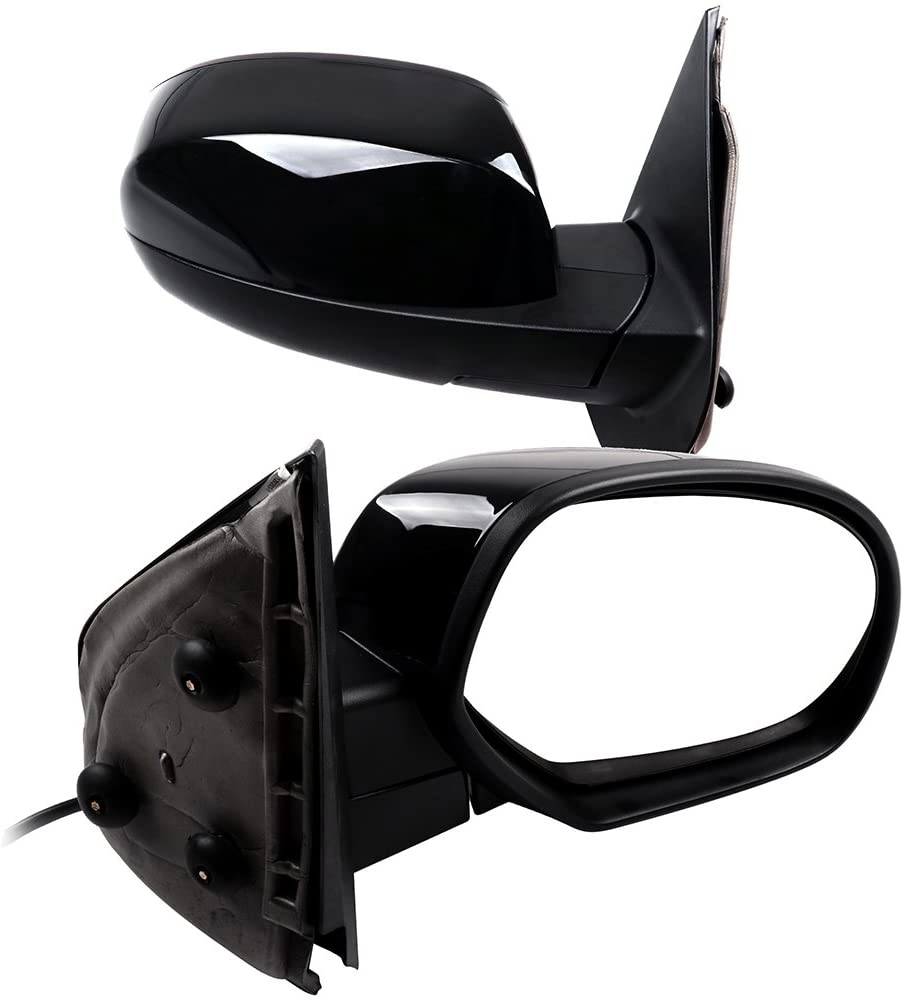 Scitoo Towing Mirrors fit for Chevy for GMC Pair Automotive Exterior Mirrors fit 2007-2013 for Chevy Silverado for GMC Sierra (07 fit new body) with Power Controlling and Heated Features