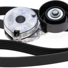 ACDelco ACK060473 Professional Accessory Belt Drive System Tensioner Kit with Belt and Tensioner
