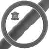 BDK SW-899-MB (14.5-15.5) Ergonomic ComfortGrip Originals Leather Car Steering Wheel Cover for Car Auto (Sedan Truck SUV Minivan)(Medium/Tan Beige) -Universal Fit, Easy Installation, Max Protection