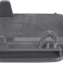 X AUTOHAUX Rear Bumper Tow Hook Cover Cap 5112-7178-183 for BMW 550i 528i 535i