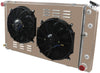 OzCoolingParts 3 Row Core Aluminum Replacement Radiator + 2 x 12