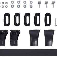 Ai CAR FUN Aluminum Roof Rack Cross Bar Top Luggage Cargo Carrier Lockable Compatible with Toyota Highlander XLE &Lid Model 2014-2019