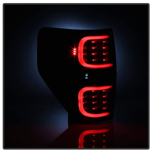 Spyder 5082169 Alt-On-Ff15009-Lbled-Bk - Black Fiber Optic Led Tail Lights