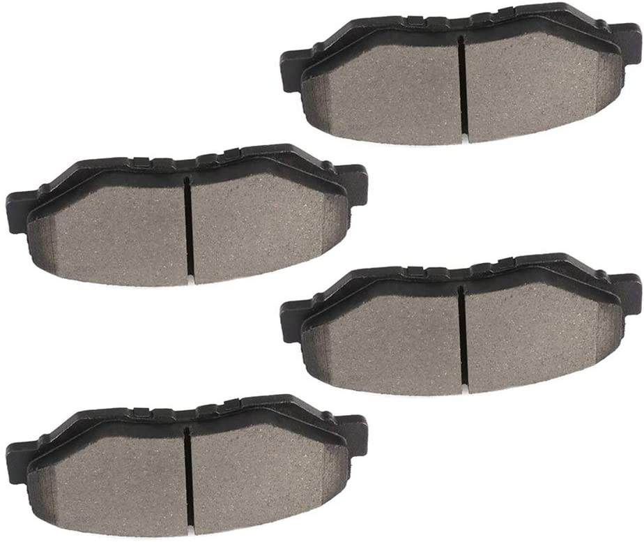 Ineedup Ceramic Brakes Pads Front fit for 13-15 Acura ILX, 03-2017 Honda Accord, 2012-2017 Honda Civic, 2002-2006 2012-2016 Honda CR-V, 2016 Honda CR-Z, 2003-2011 Honda Element, 2013-2014 Honda Fit