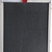 CoolingSky 3 Row Aluminum Tractor Radiator for Massey Ferguson 135 UK, 20 35 135 148 203 205 2135 194275M94 897188M94