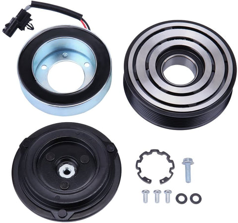 Honhill AC Compressor Clutch Assy for 2009-2014 Nissan Murano 3.5L Air Conditioning Compressor Clutch Oil Assembly Kit
