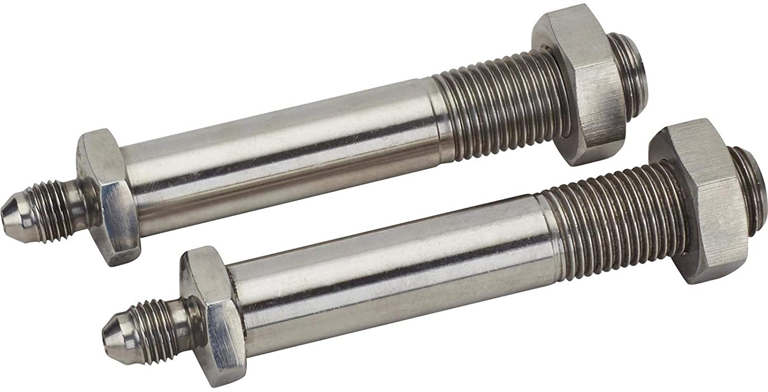 Stainless Thru-Frame Brake Line Fittings, 2-1/4-2-3/4 Inch