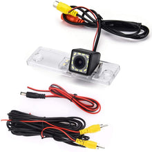 eHANGO Car Rear View Camera Bracket License Plate Lights Housing Mount for Toyota 4Runner N210 MK4 / Toyota Hilux Surf N210 / Toyota SW4 N210 MK4 / Toyota Fortuner/Toyota Innova (8 LED)