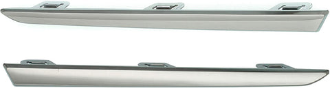Rear Bumper Molding Compatible with 2017-2018 Honda CR-V Chrome Touring Model Passenger and Driver Side