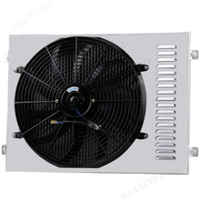 CoolingSky 3 Row Aluminum Radiator +Fan Shroud Combo +Thermostat Relay Kit for 1961-66 Chevy C/K C10 C20 C30 K10 K20 Pickup Suburban &More GM Models