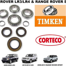 LR3 LR4 RANGE ROVER SPORT REAR DIFFERENTIAL BEARING KIT NON-LOCKER