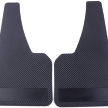 CITALL 2 pieces of ABS carbon fiber car fender front and rear wheel forming fender